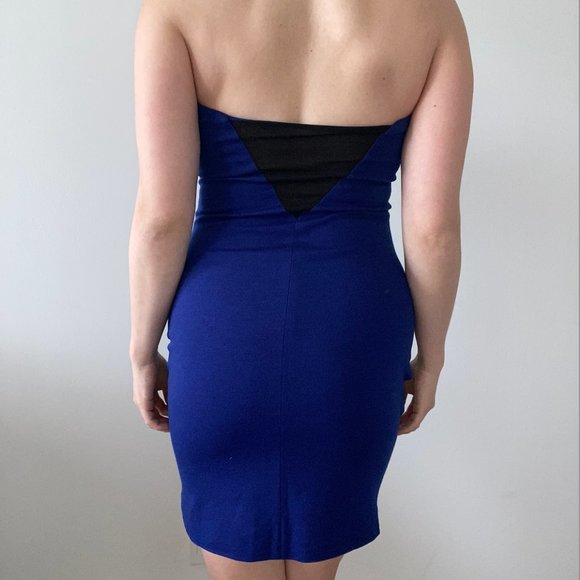 [NEW] Royal Blue Strapless Dress for Prom/Graduation/Weddings - Picture 4 of 4